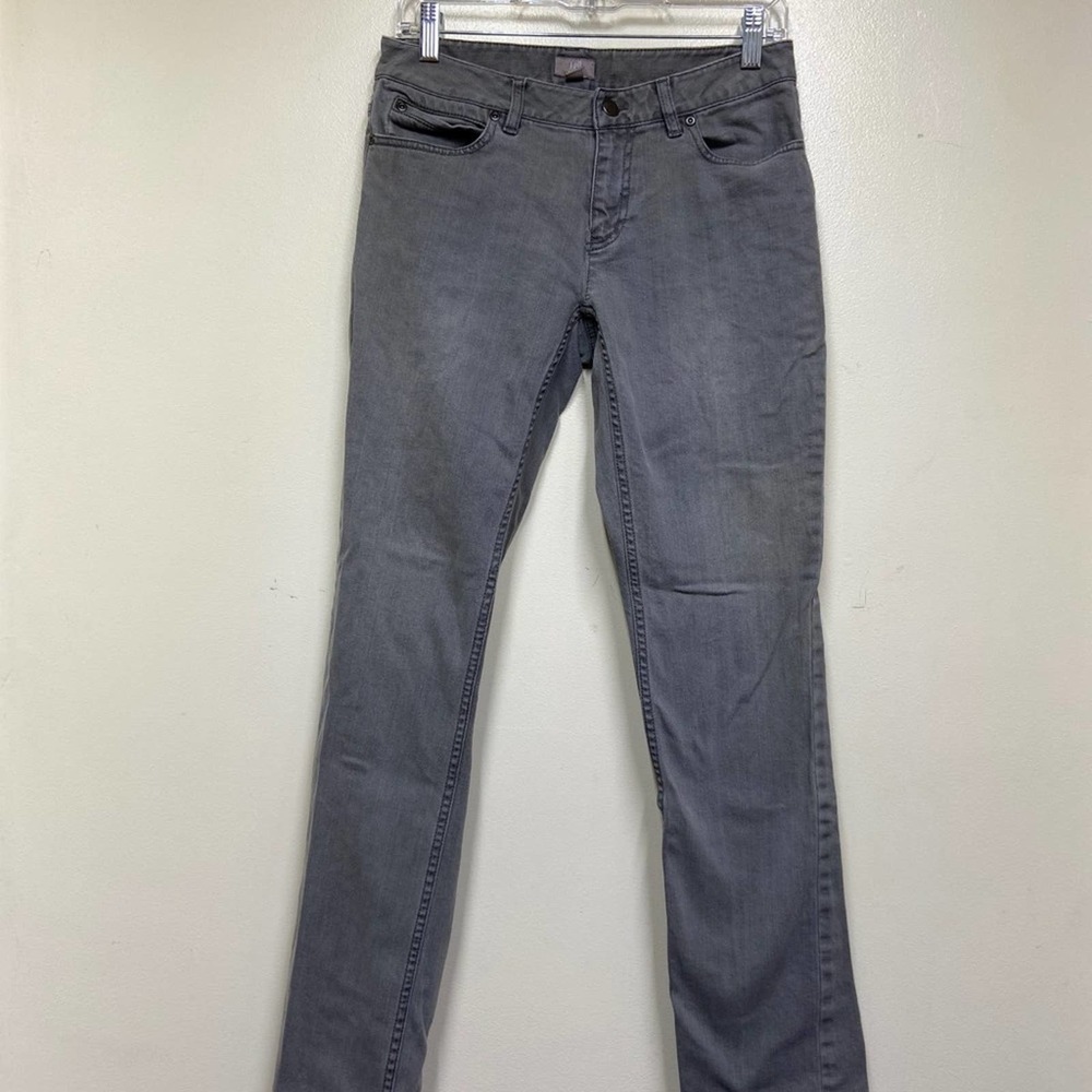 J. Jill Slim Leg Gray Denim Jeans Size 4 Charcoal